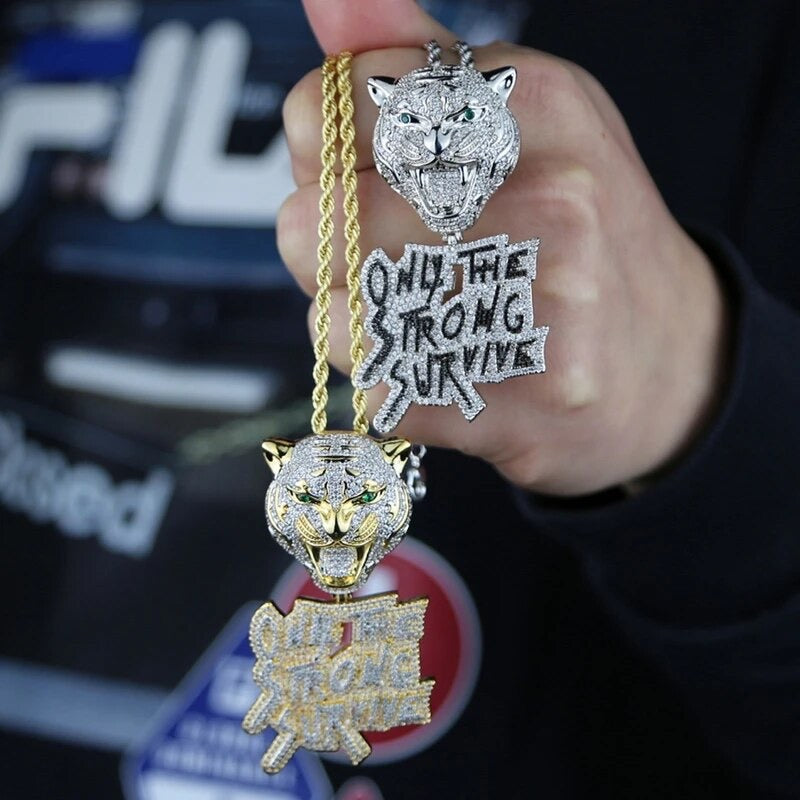 Only The Strongest Survive Pendant & Chain