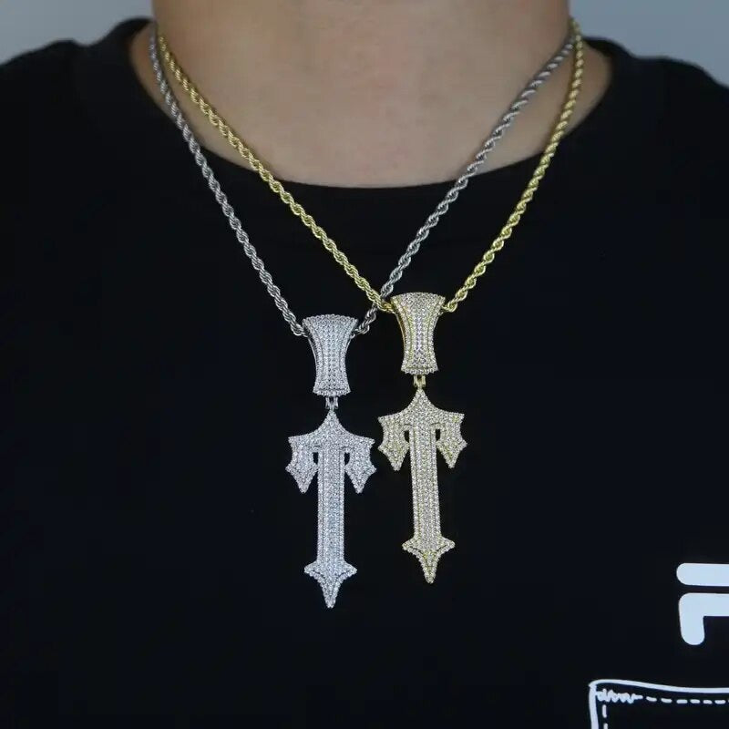 T Cross Pendant & Chain