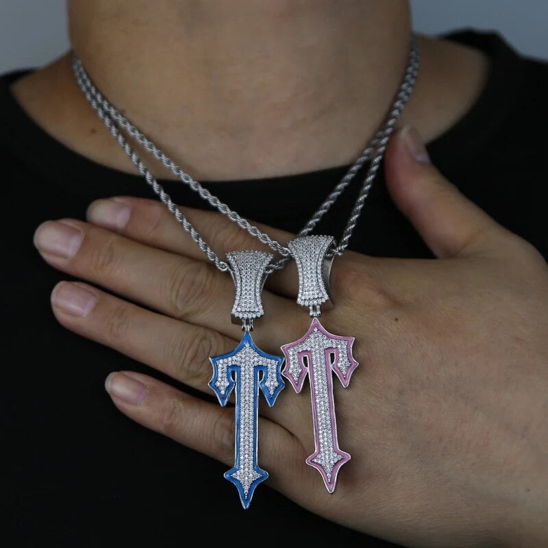 T Cross Pendant & Chain