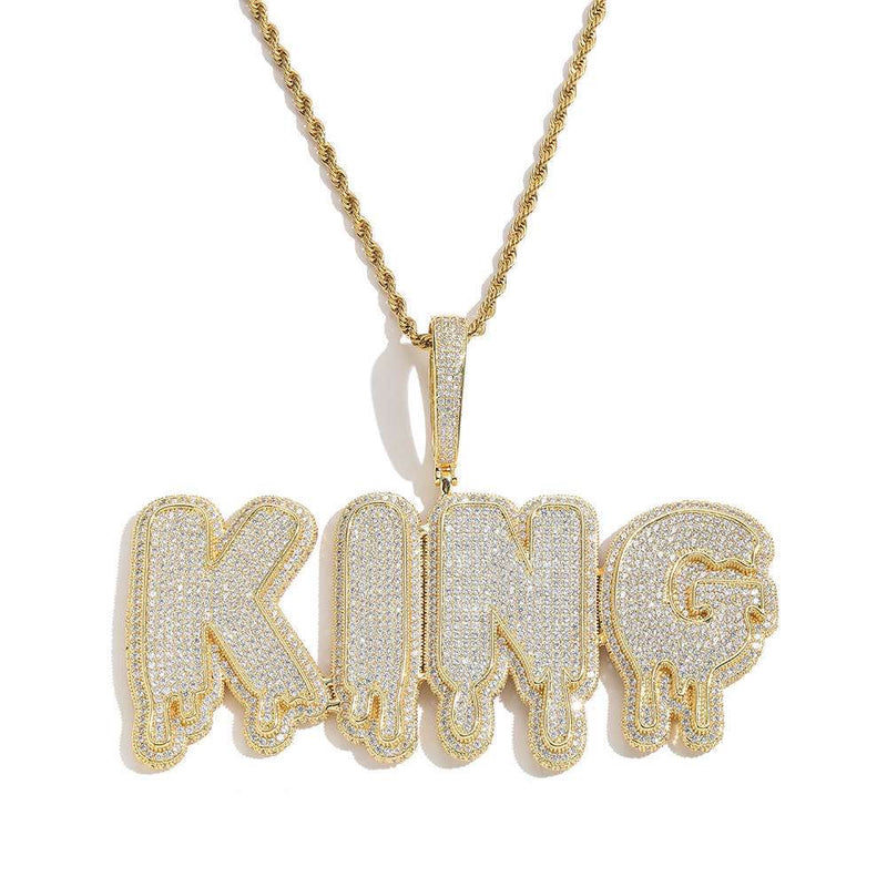 Drippy Text Custom Chain