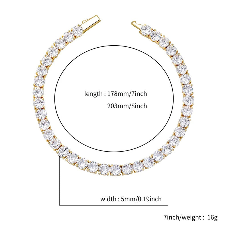 3mm Tennis Bracelet