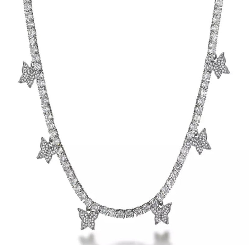 5mm Butterfly Choker Chain