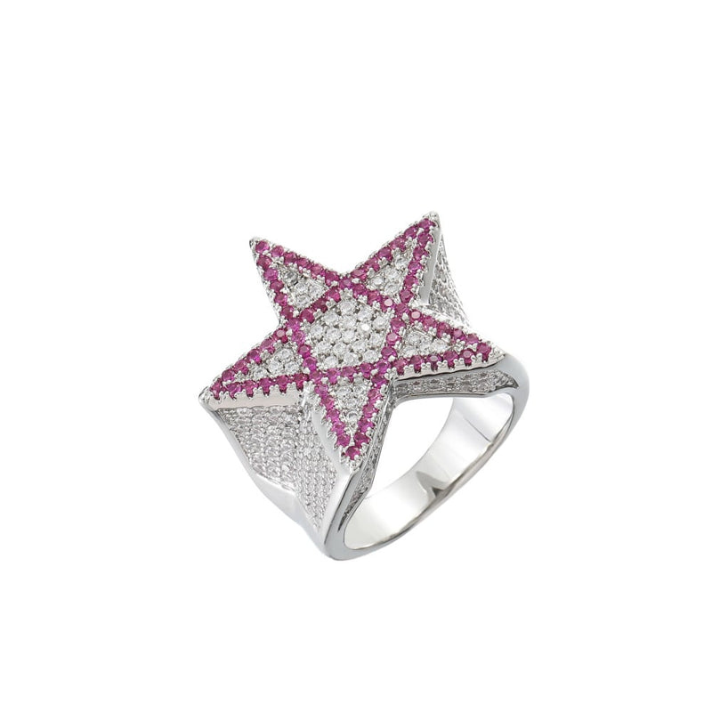 Pink Rim Star Ring - Limited editon-